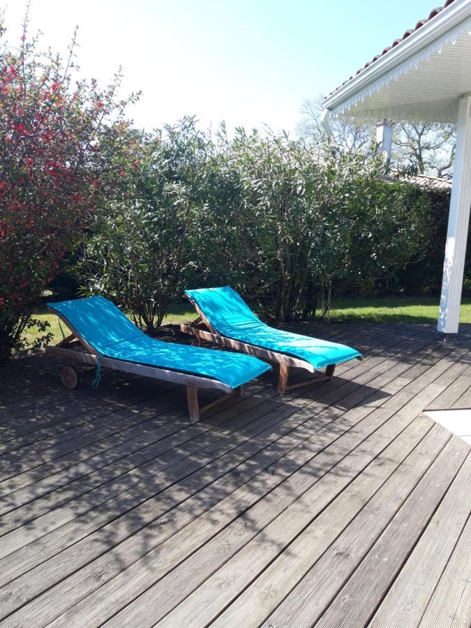 Agreable Maison Sur Le Bassin D'Arcachon 앙데르노스레방 외부 사진