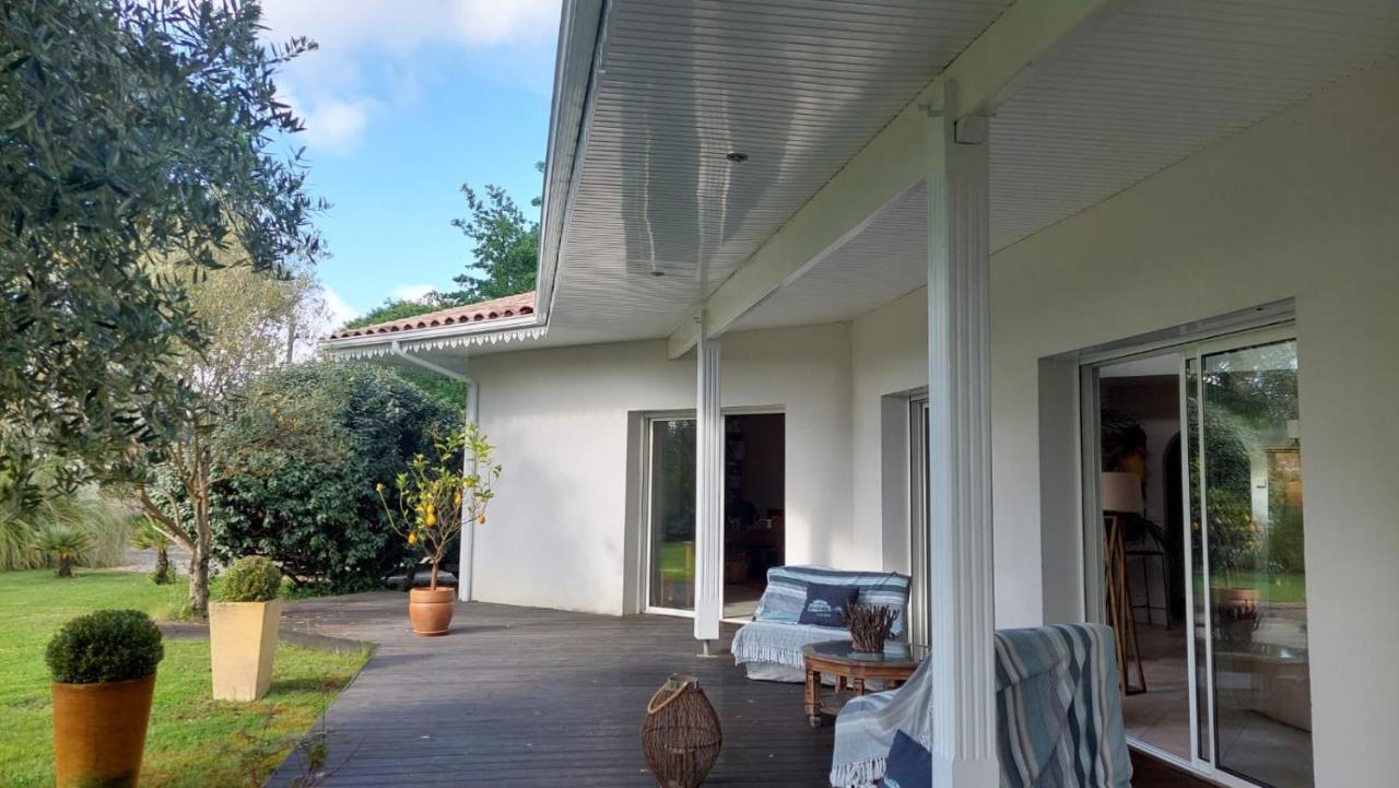 Agreable Maison Sur Le Bassin D'Arcachon 앙데르노스레방 외부 사진